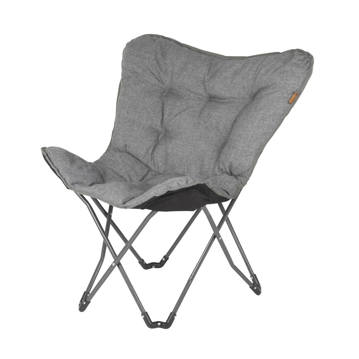 Bo-Camp Urban Collection Butterfly Chair Redbridge M Grey