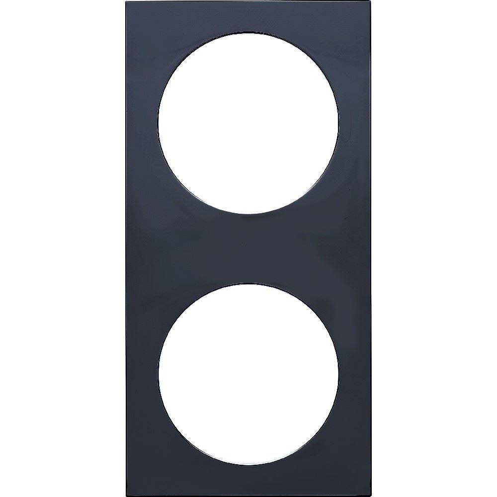 Double Frame Gloss Black