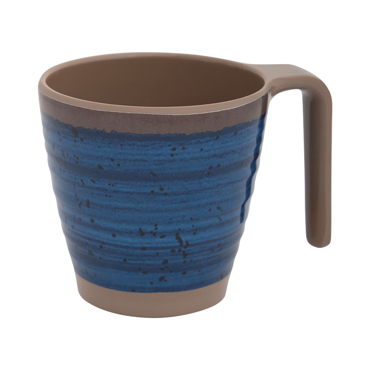Bo-Camp Mug Halo M Melamine 4 Pieces Blue