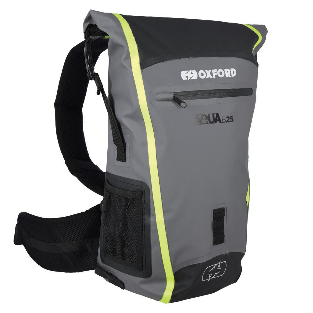 Oxford Aqua B-25 Hydro Backpack - Black Grey Fluo - PROTEUS MARINE STORE