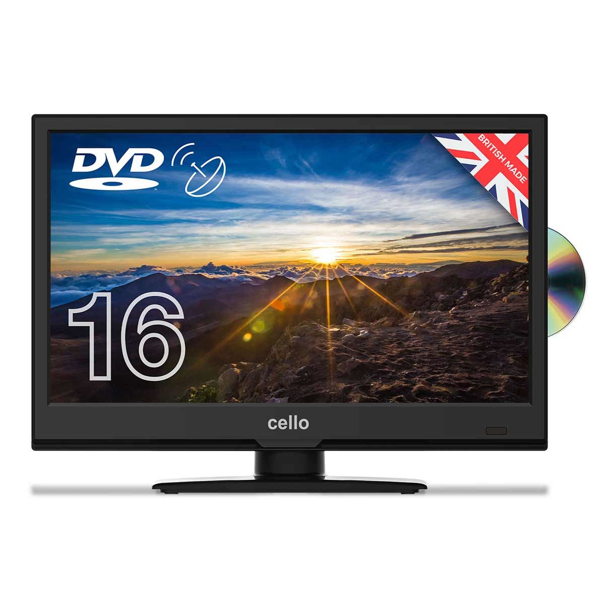 Television/DVD LED Cello 16" HD Ready