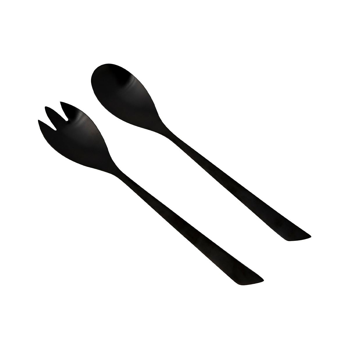 Bo-Camp Industrial Collection Salad Servers Fay 2 Pieces Black