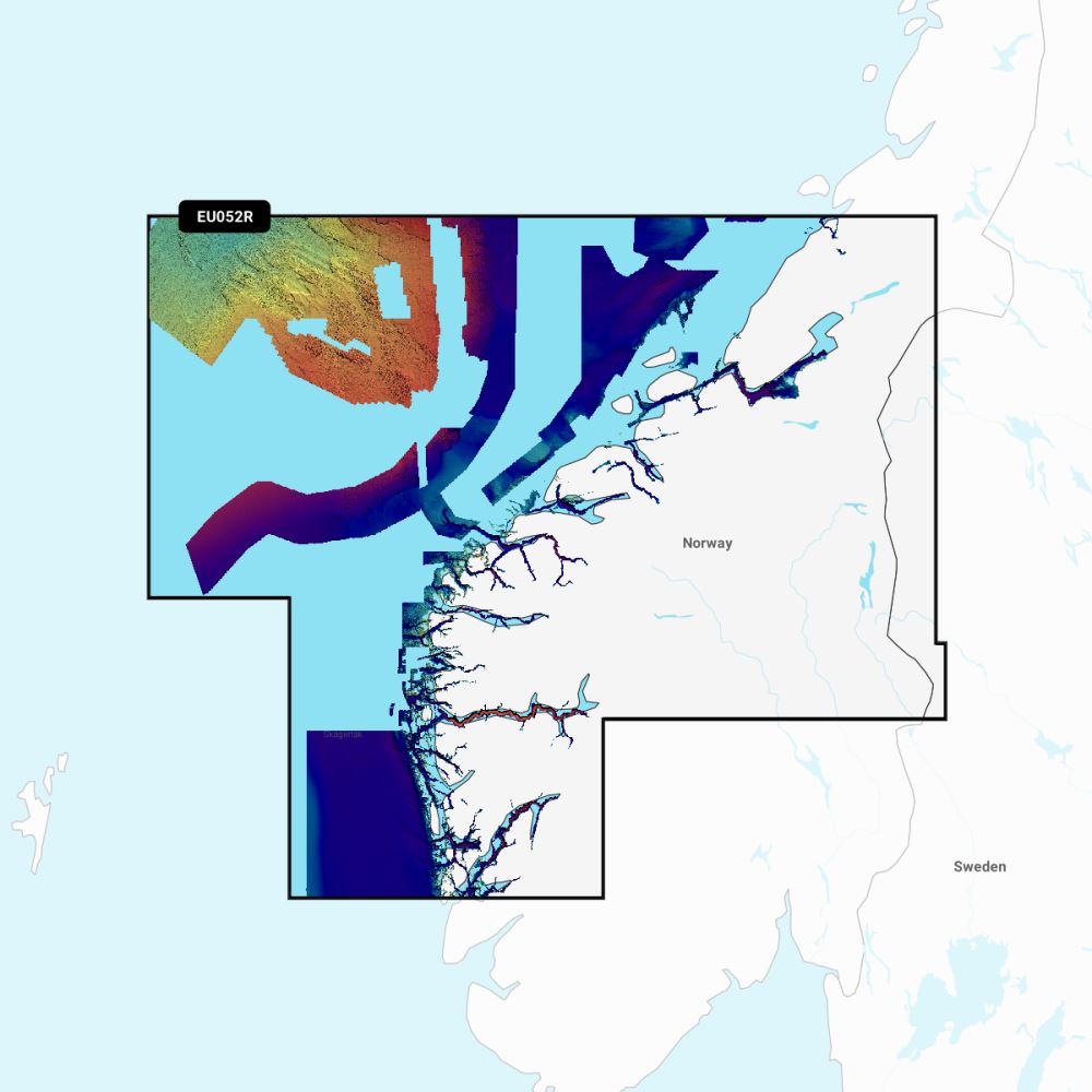Garmin Navionics Vision+ Chart: EU052R - Nor Sognefjord - Svefjorden - PROTEUS MARINE STORE
