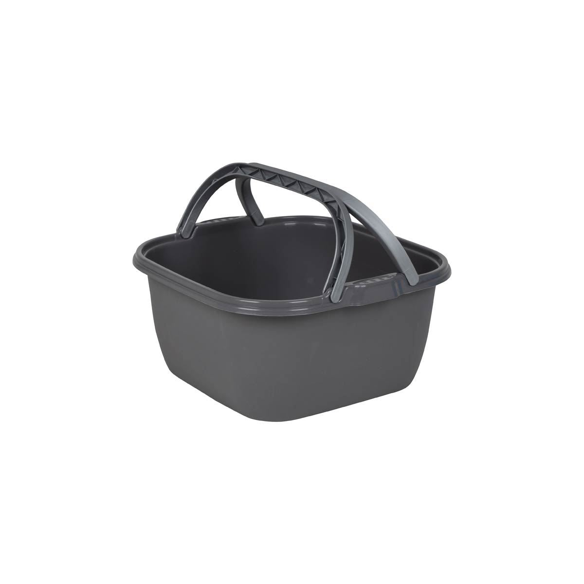 Bo-Camp Washing Bowl Square Polyethylene 13L Grey
