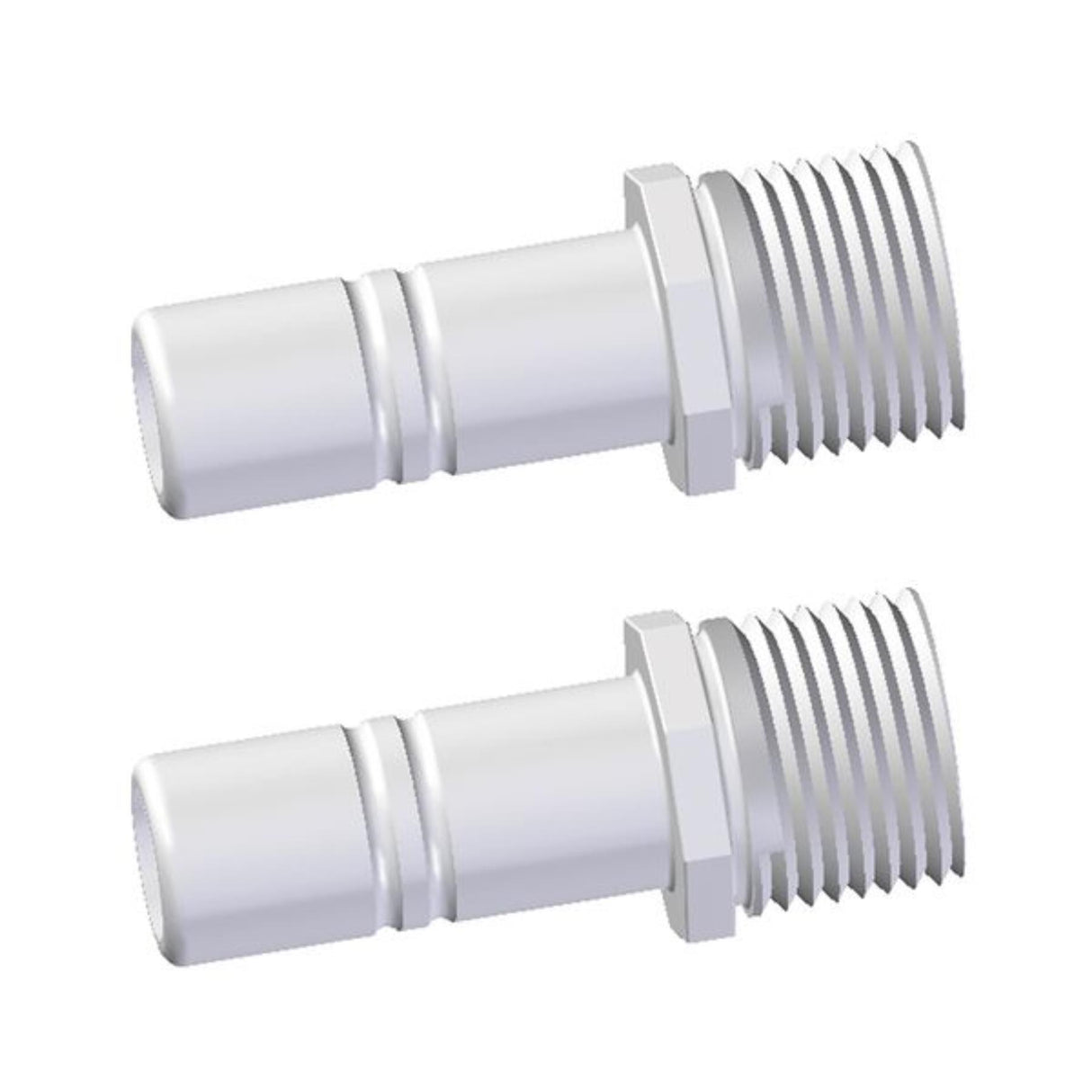 Whale Stem Adapter 1/2" BSP Male 2 Pieces for Caravan Campervan Boats