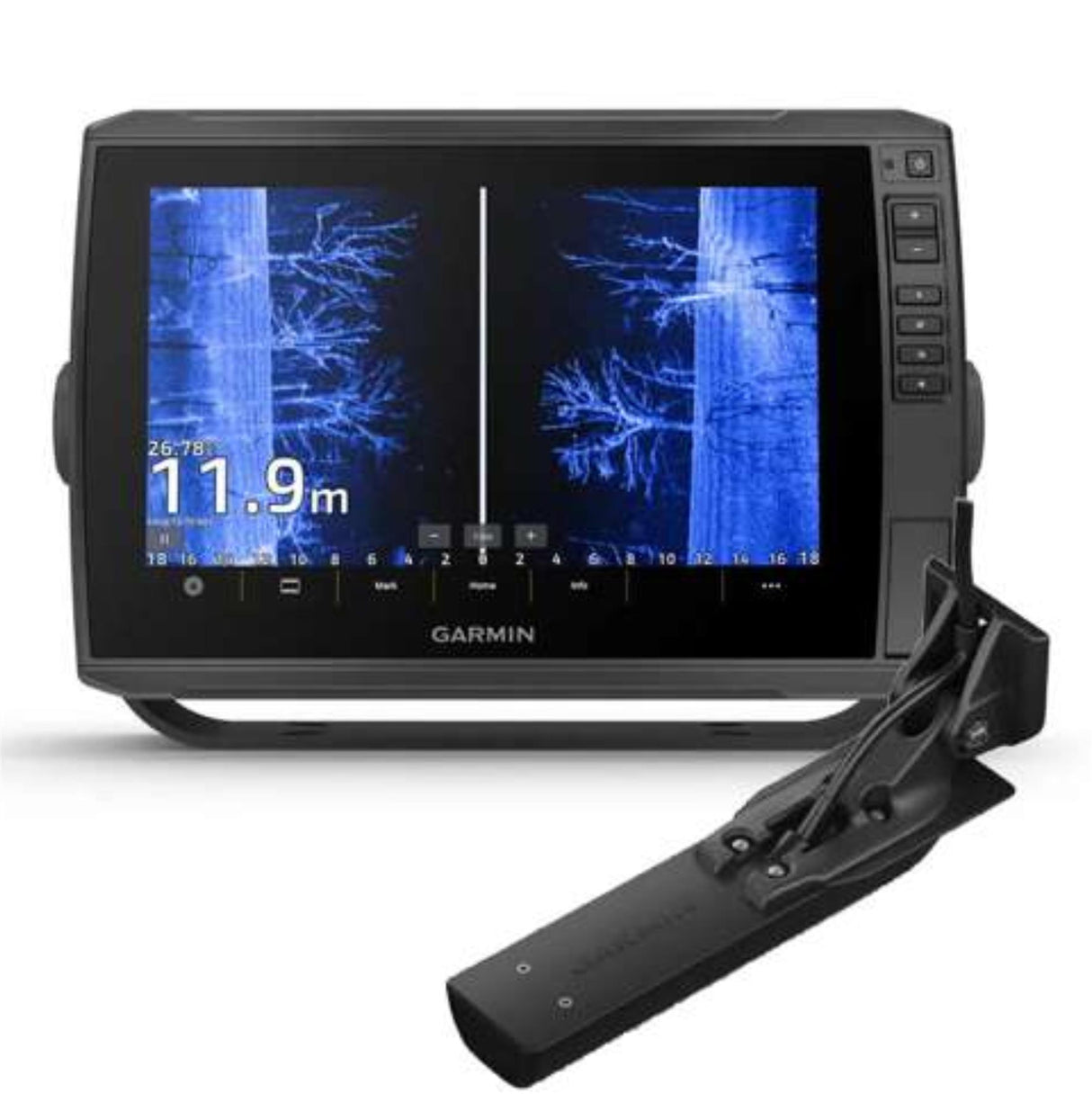 Garmin ECHOMAP Ultra 2 10" Chartplotter 102sv with GT56UHD-TM Transducer, IPX7