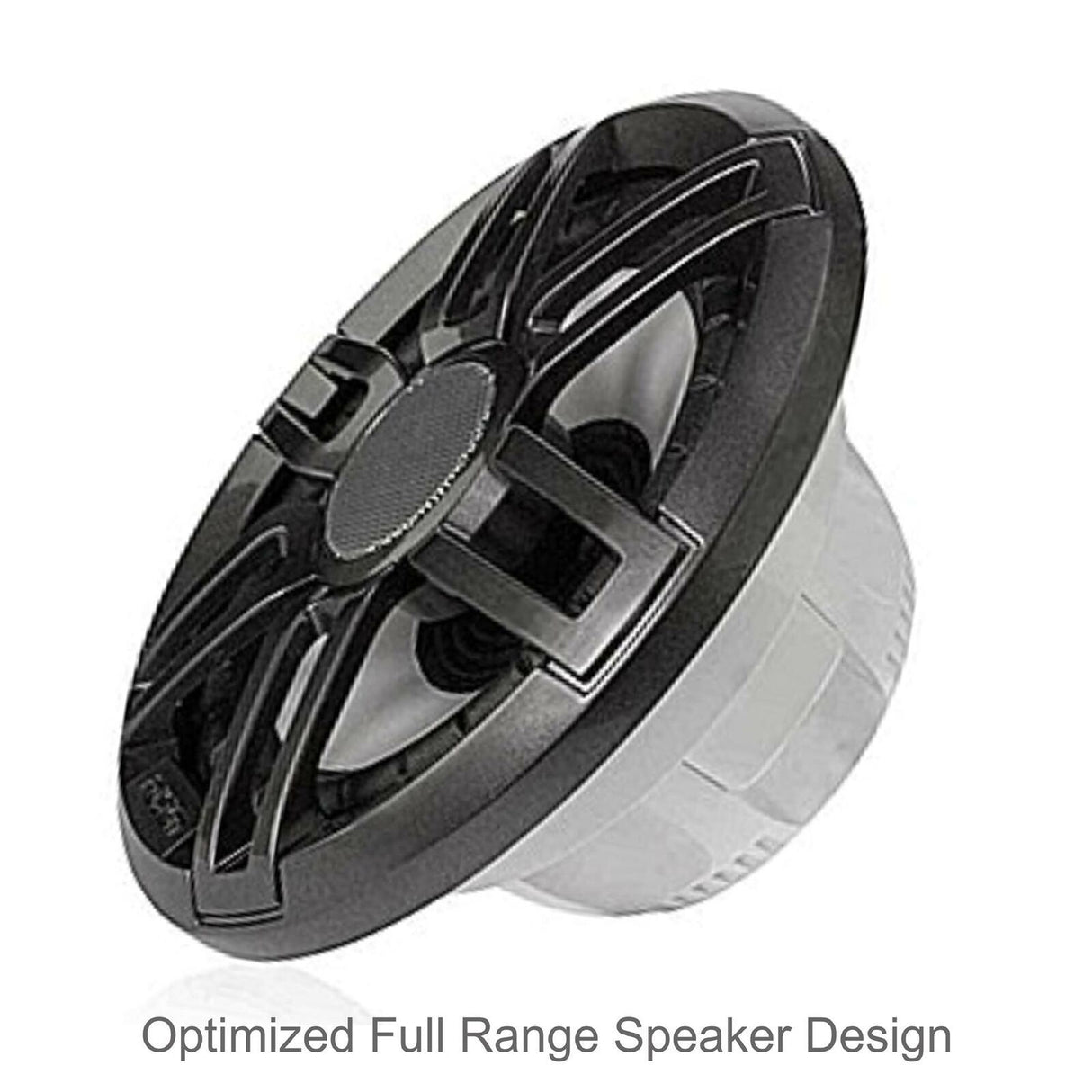Fusion XS-FL77SPGW 7.7" RGB LED Marine Speakers 240W - Sports Grey - PROTEUS MARINE STORE