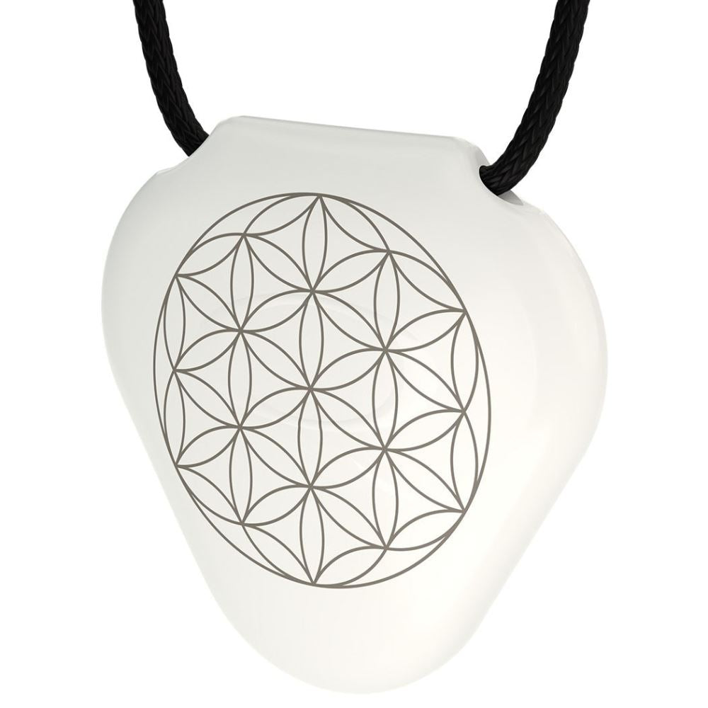 Q-Link SRT-3 White Flower of Life Pendant - PROTEUS MARINE STORE
