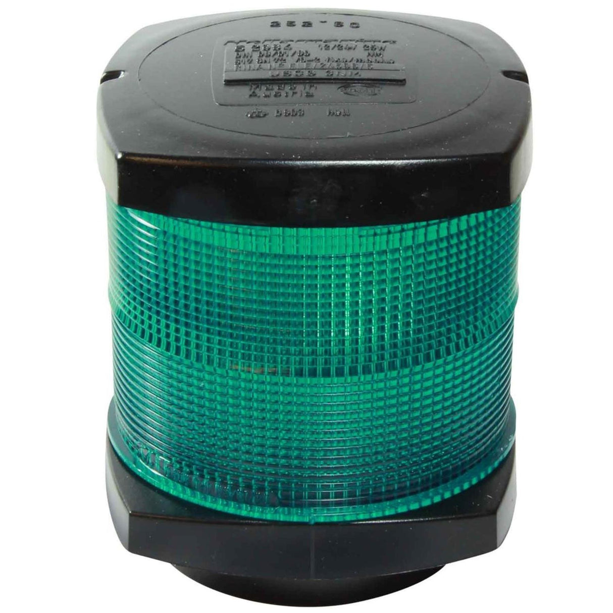 Hella 2984 All Round Green Navigation Light (Black Case / 12V / 25W)
