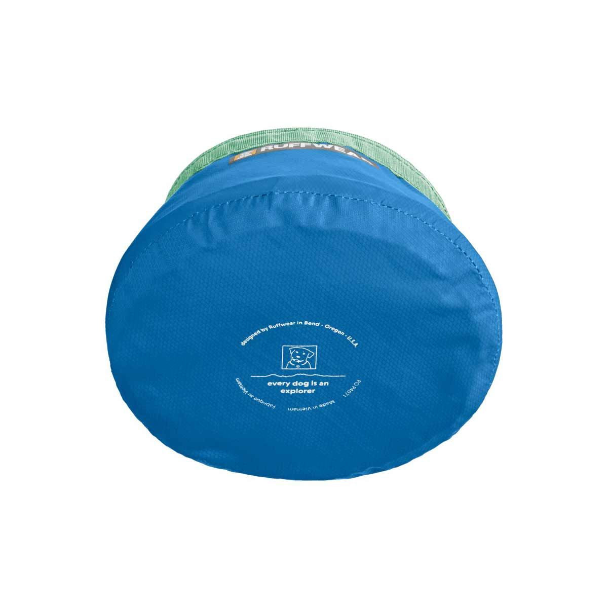 Ruffwear Trail Runner Ultralight Dog Bowl in Blue Pool