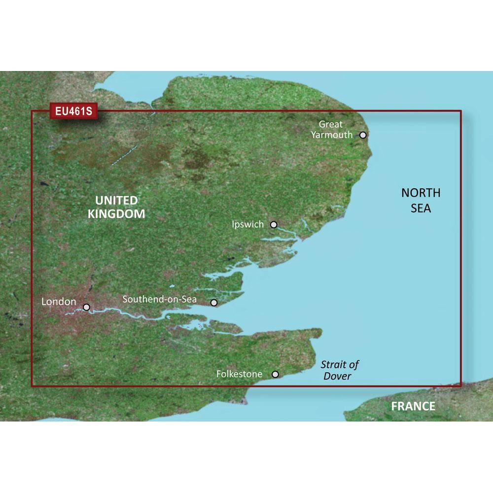 Garmin BlueChart G3 Vision Small Area - VEU461S - Thames Estuary - PROTEUS MARINE STORE