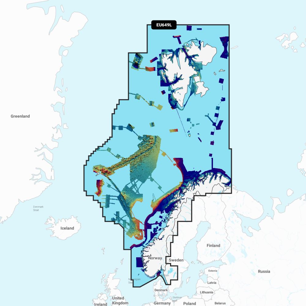 Garmin Navionics Vision+ Chart: EU649L - Norway - PROTEUS MARINE STORE