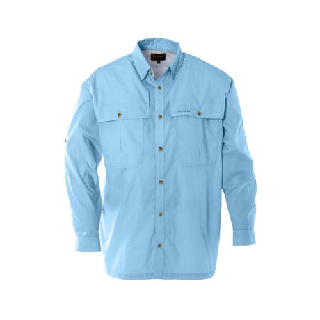 Snowbee XS Fishing Shirt - Sky Blue - S - PROTEUS MARINE STORE