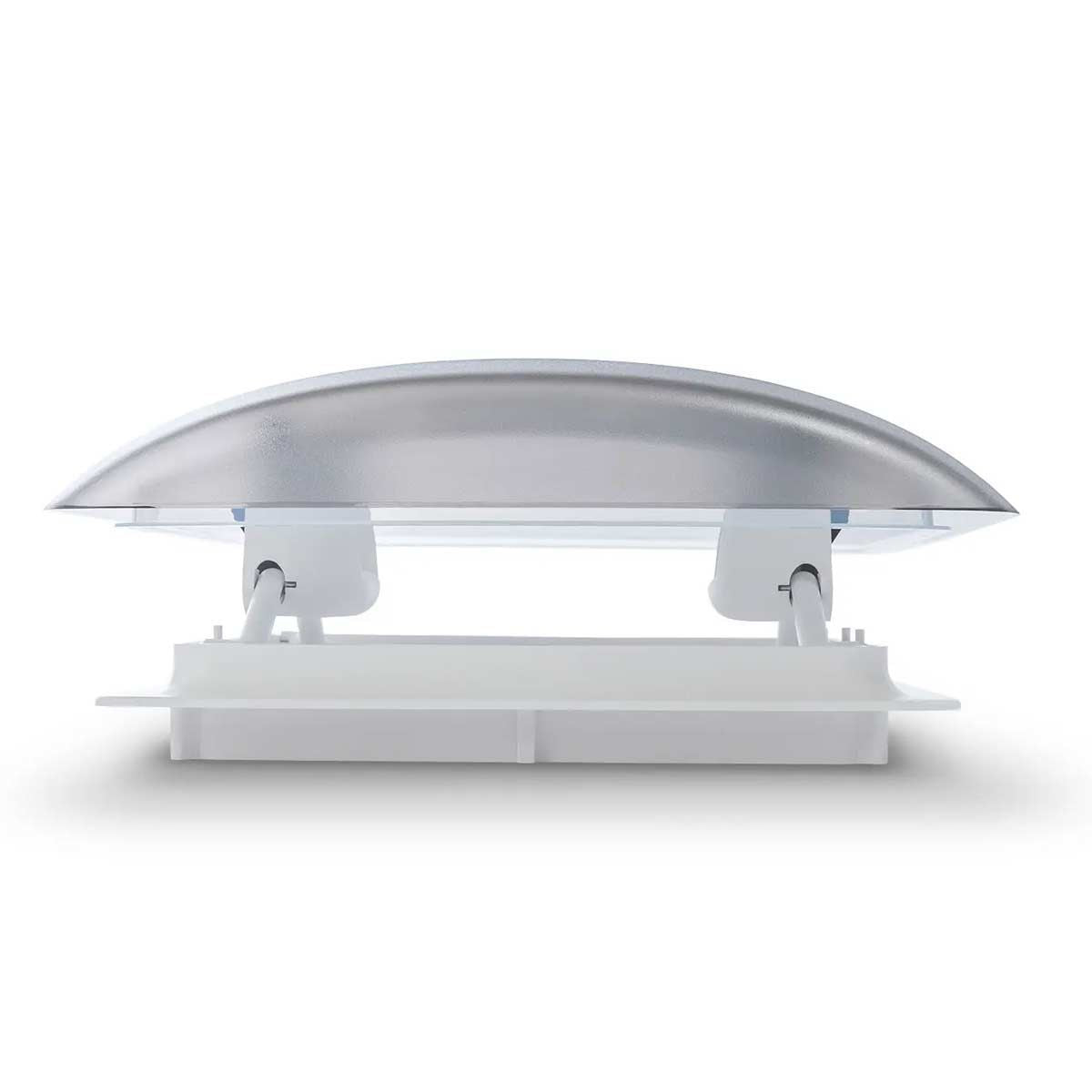 MPK VisionVent S Pro 280 x 280mm Vented Rooflight Signal White 46-72mm Caravan