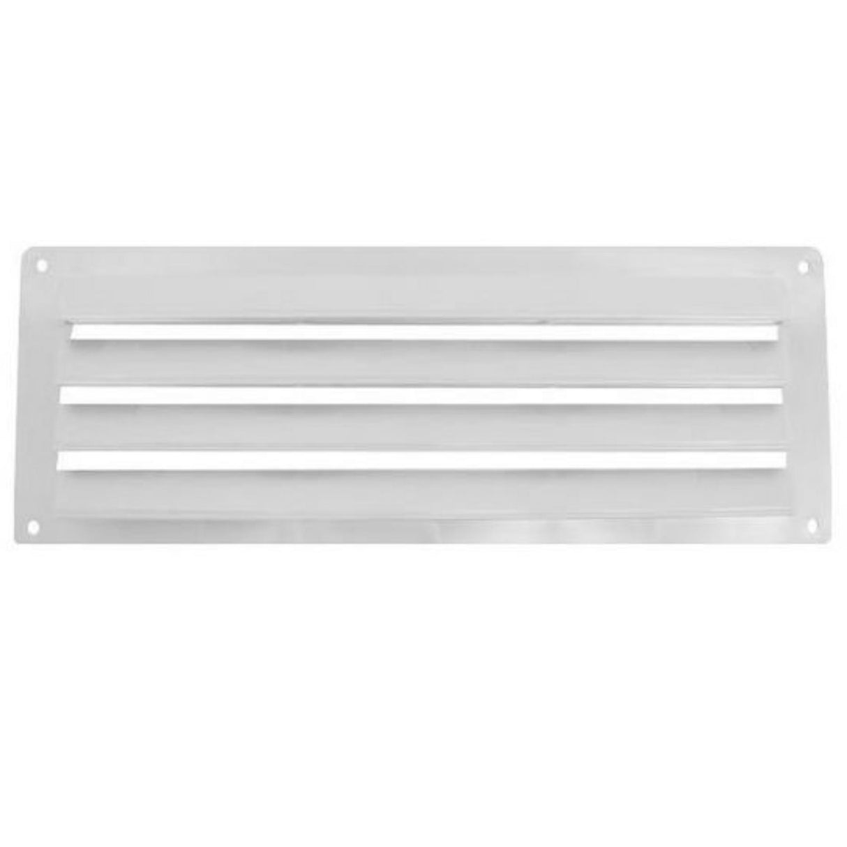 Louvre Air Vent 9-1/2" x 3-1/2" White for Caravan/Motorhome/Campervan