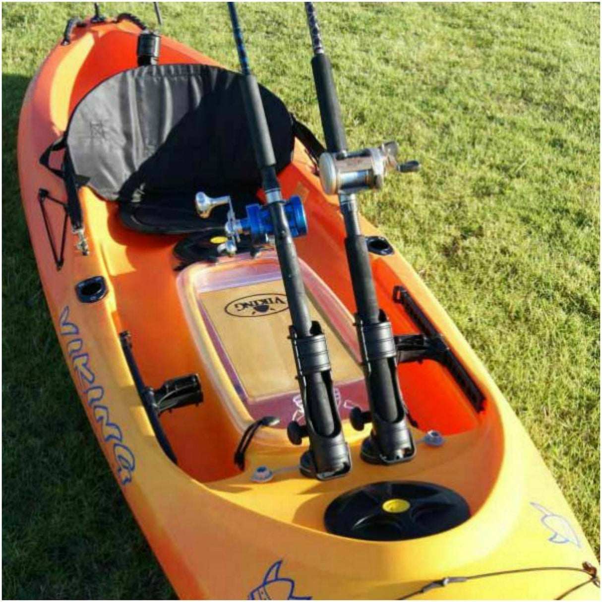 Railblaza Rod Holder II StarPort Kit - Black - PROTEUS MARINE STORE