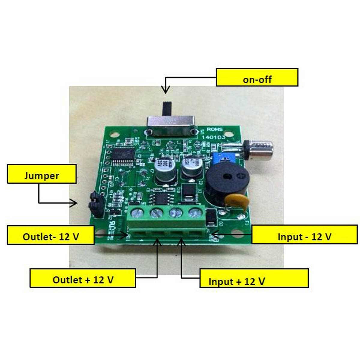 Trio Gas Alarm Ivory