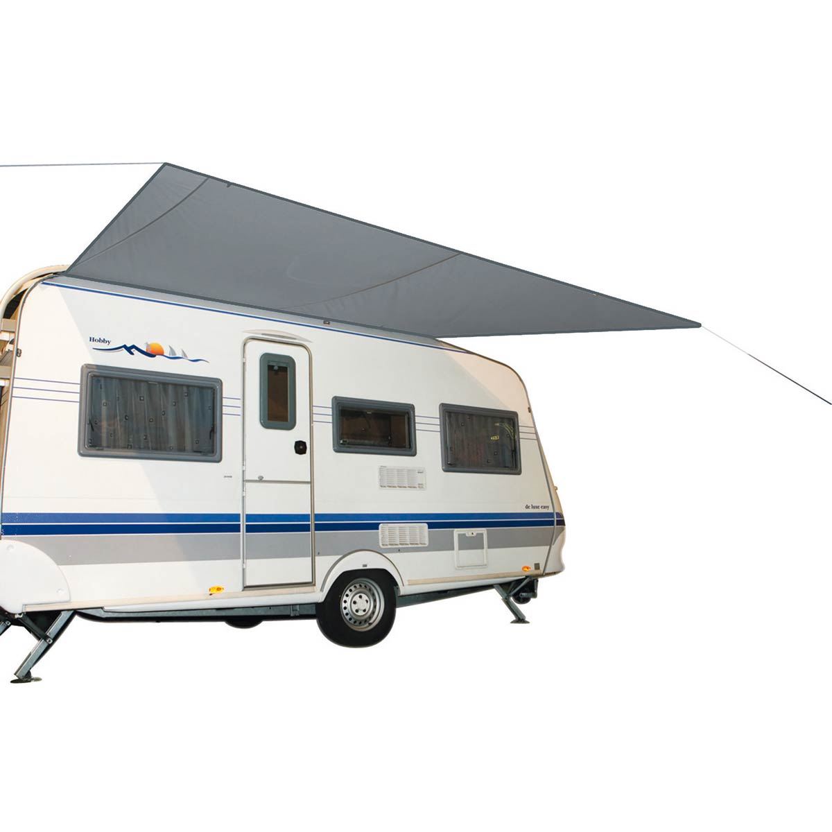 Bo-Camp Caravan Awning Travel Polyester M