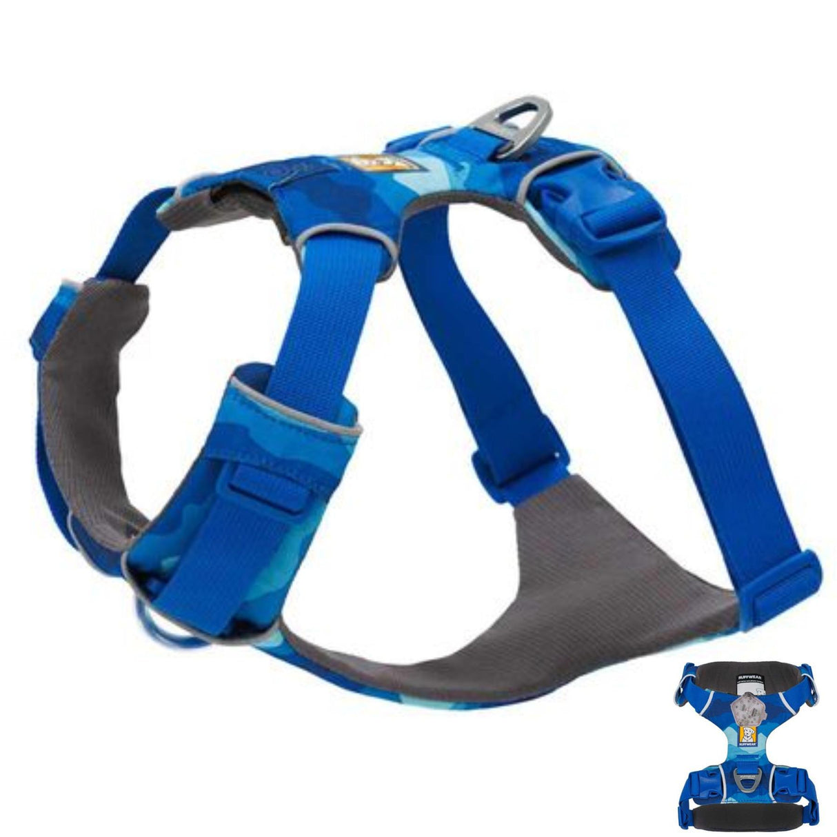 Ruffwear Front Range� Dog Harness - Coastal Mountains Print (Medium)