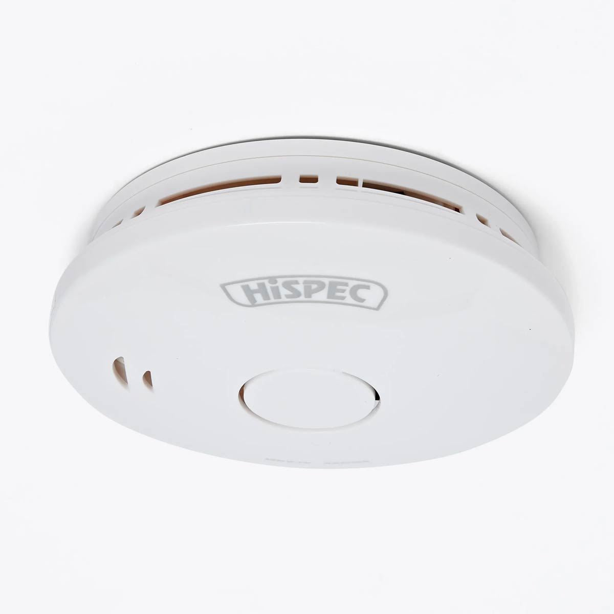 HiSpec 10 Year Optical Smoke Alarm With Lithium Battery