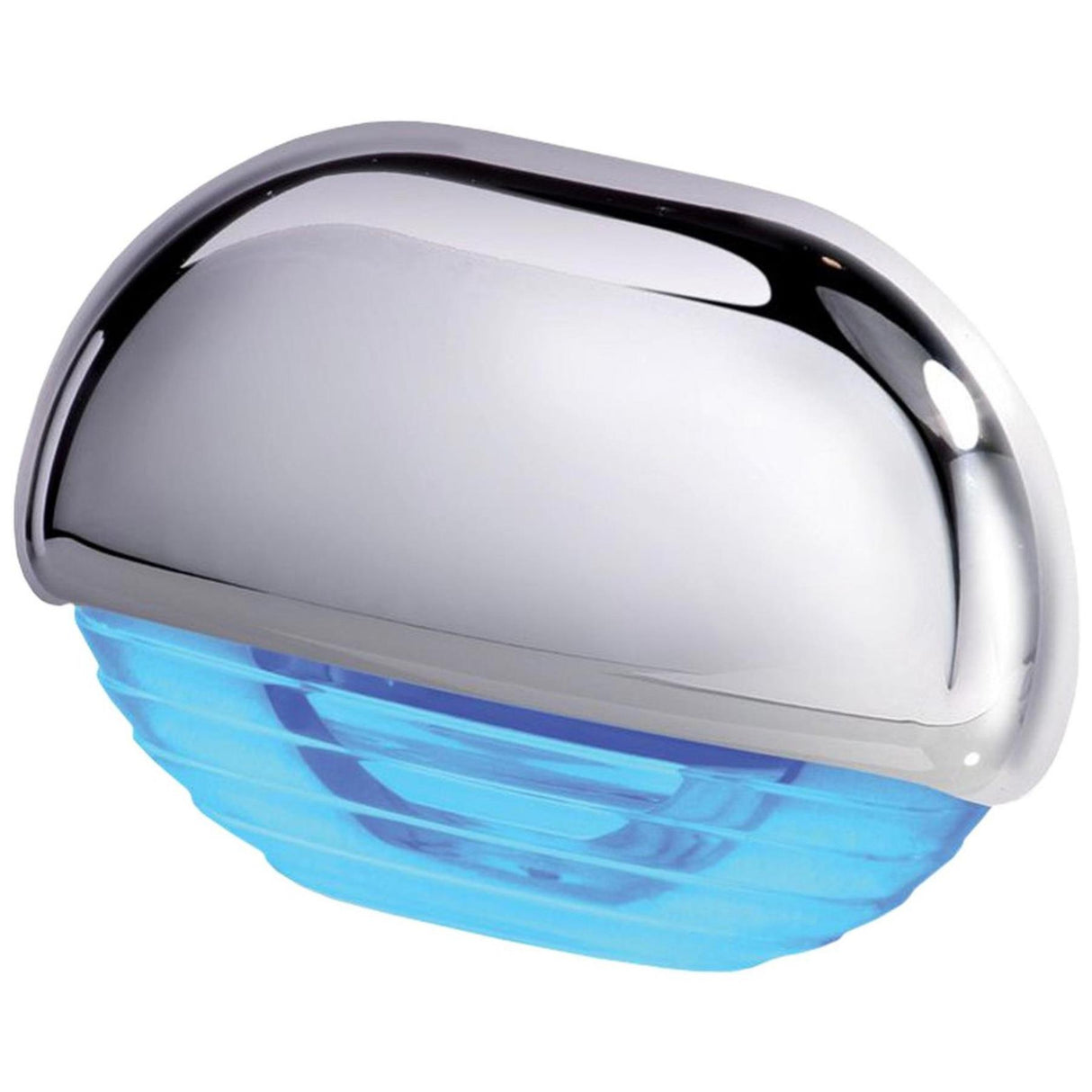 Hella Easy Fit LED Step Light with Chrome Case (Blue)