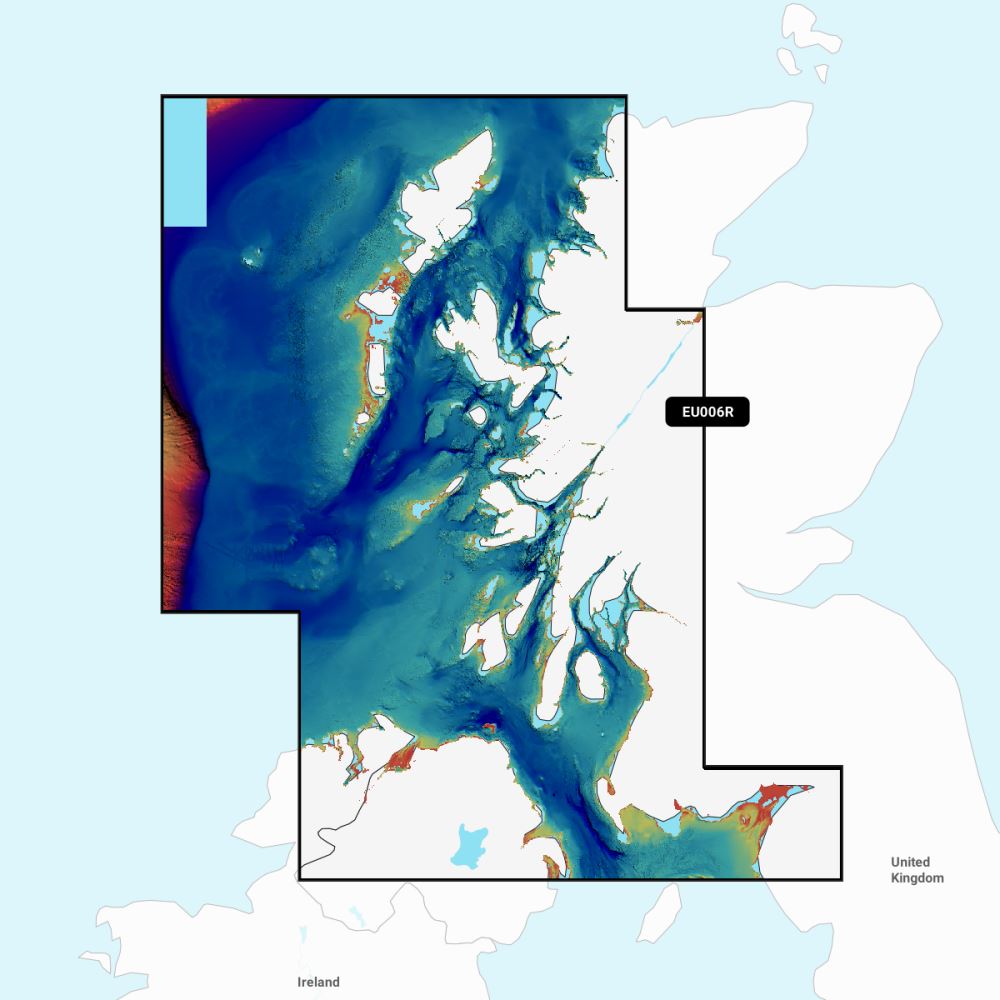 Garmin Navionics Vision+ Chart: EU006R - Scotland, West Coast - PROTEUS MARINE STORE