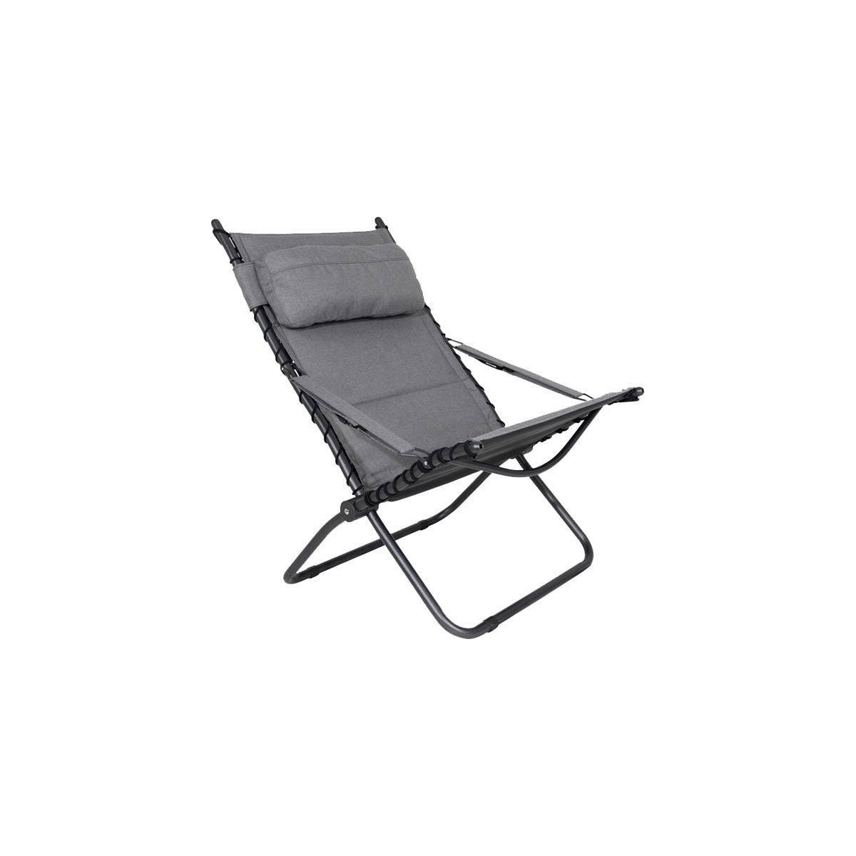 Crespo Lounger AP/262 Tex Comfort Light Grey
