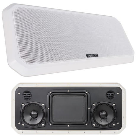 Fusion RV-FS402W Sound Panel Shallow Mount Speaker 100W - White - PROTEUS MARINE STORE