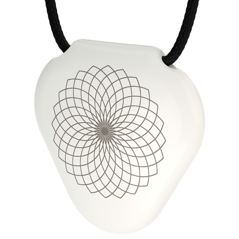 Q-Link SRT-3 White Lotus Flower Pendant - PROTEUS MARINE STORE