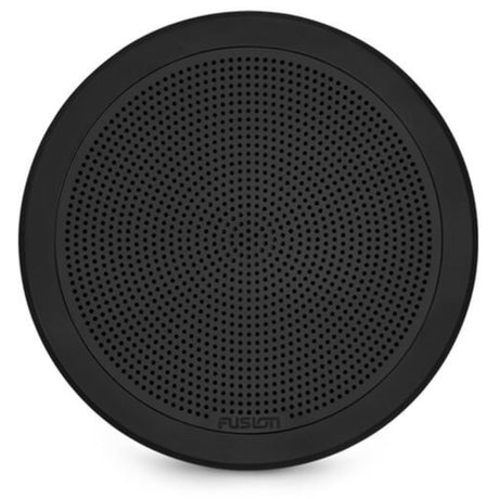 Fusion FM-F65RB 6.5" 120W Flush Mount Round Marine Speakers│IP65│4 Ohm│Black - PROTEUS MARINE STORE