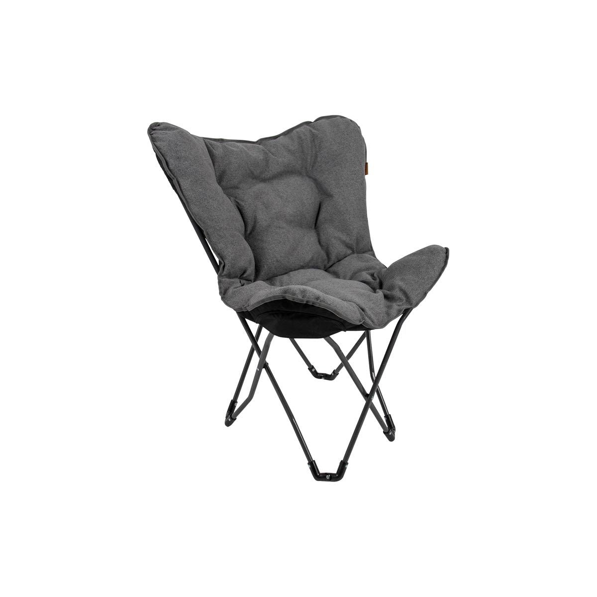 Bo-Camp Urban Collection Butterfly Chair Grainger M Grey