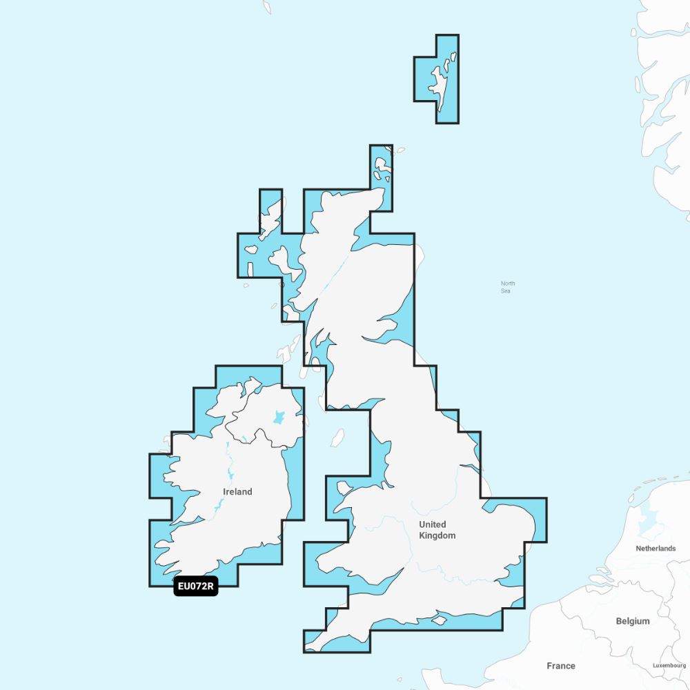 Garmin Navionics+ Chart: EU072R - U.K. & Ireland Lakes & Rivers - PROTEUS MARINE STORE