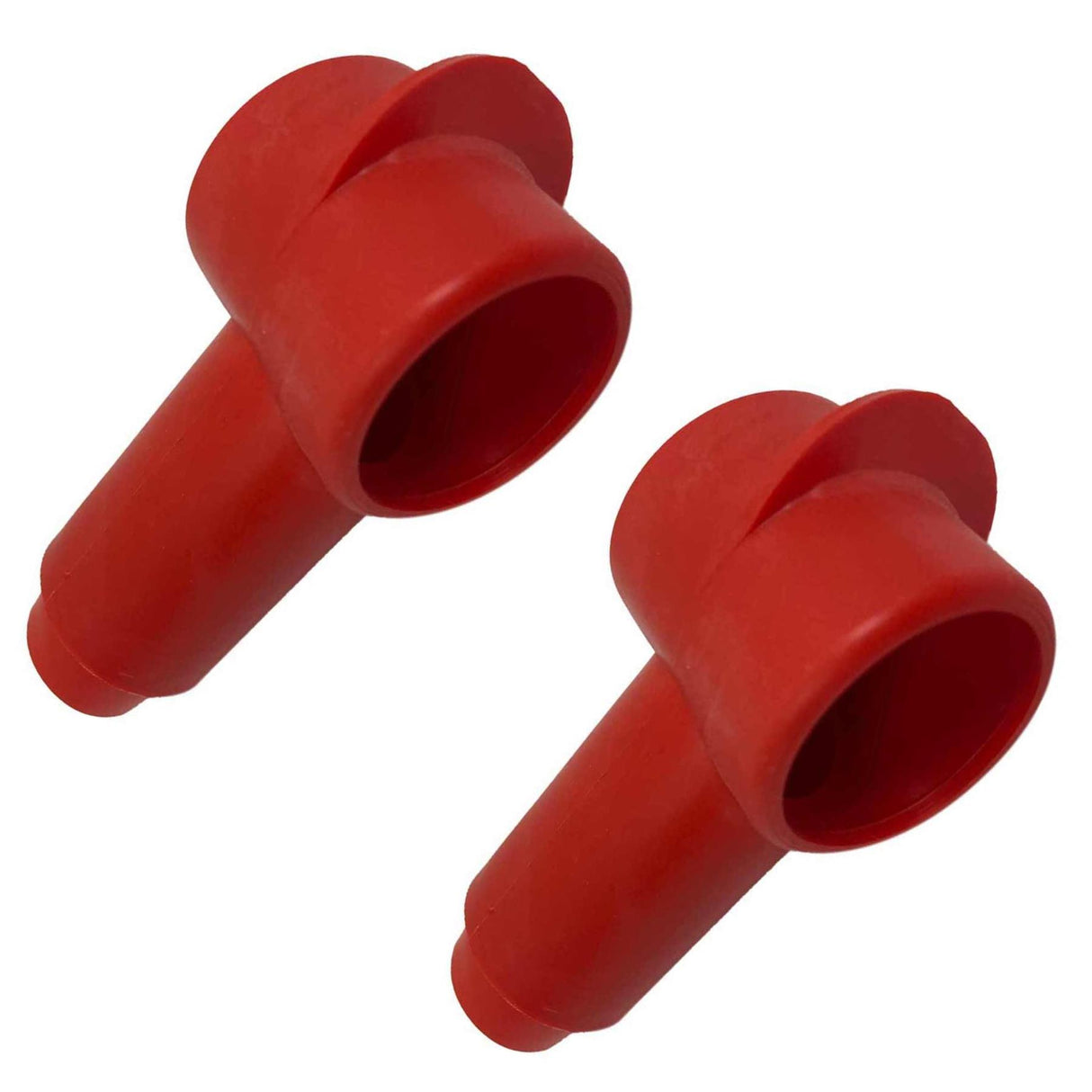 2x AMC Battery Terminal Cover 10-25mm2 Red PVC Cable Terminals Insulating