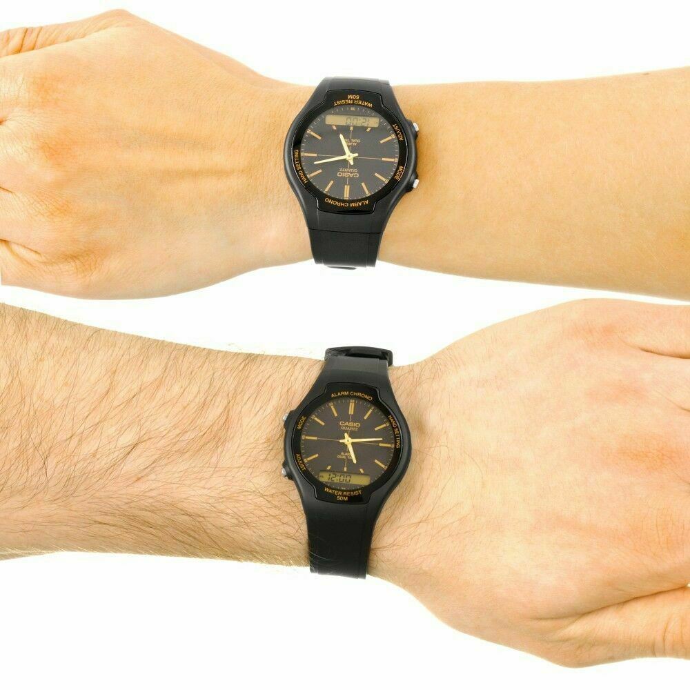 Men's Dual Display Watch - Black