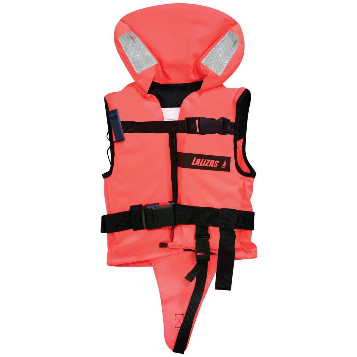 Lalizas Foam Life Jacket 100N ISO 12402-7 For Babies 3-10kg Fluorescent Orange