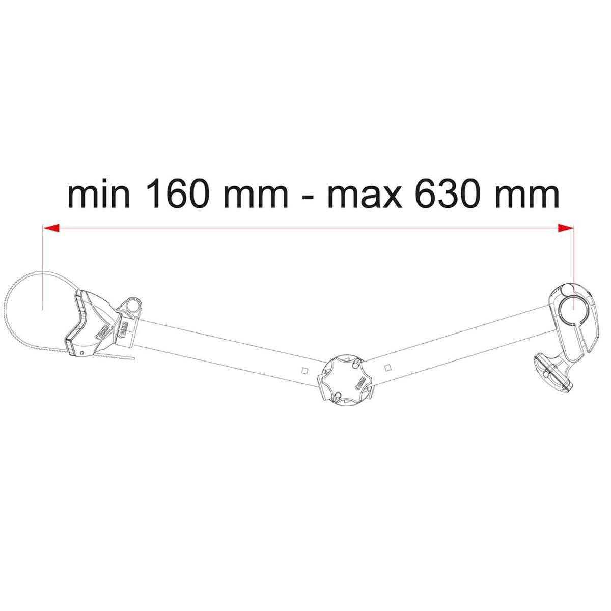 Fiamma Bike-Block Pro S D 2 Aluminium (08831E01-)
