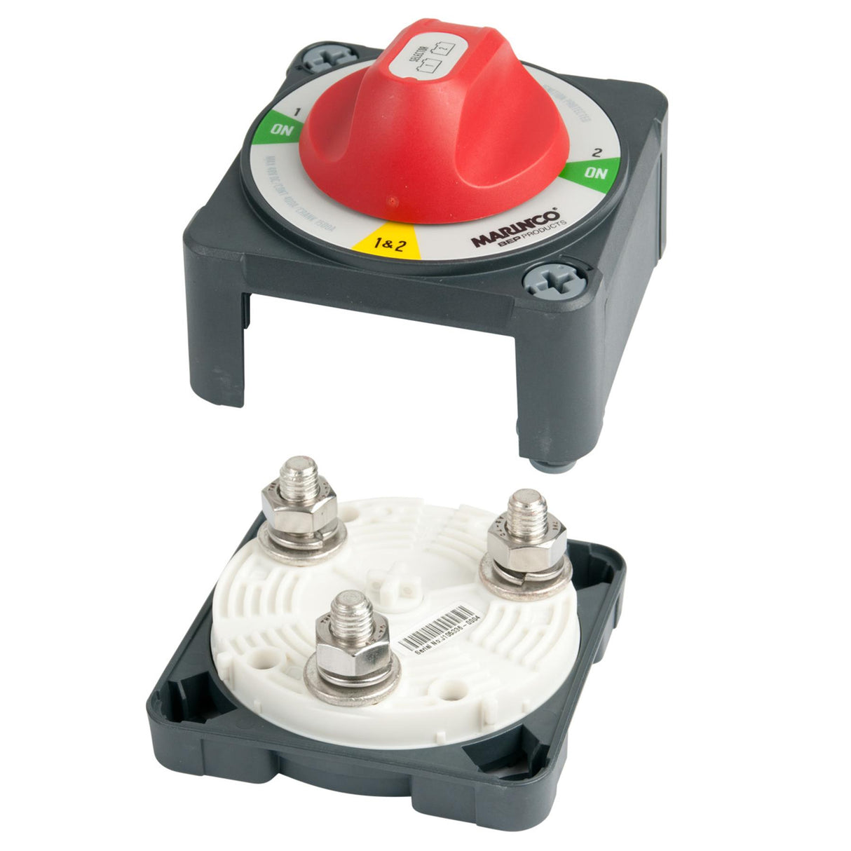 BEP Pro-Installer Ez-Mount Battery Switch 400A 1/2/Both/Off