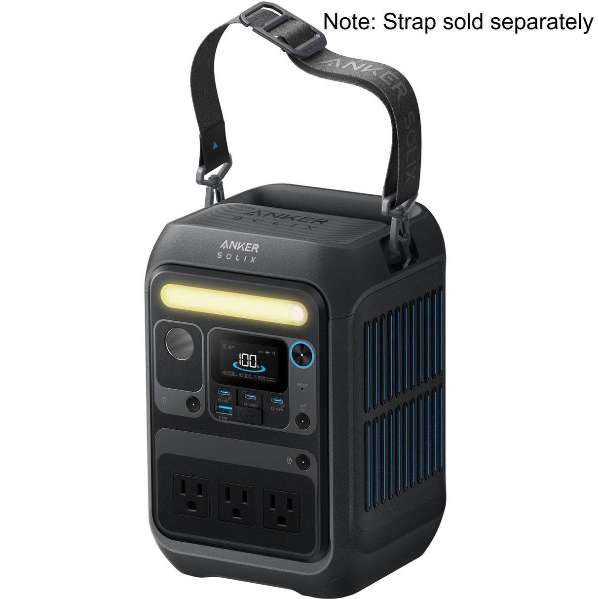 Anker SOLIX C300X Portable Battery Power Station 288Wh - 300W