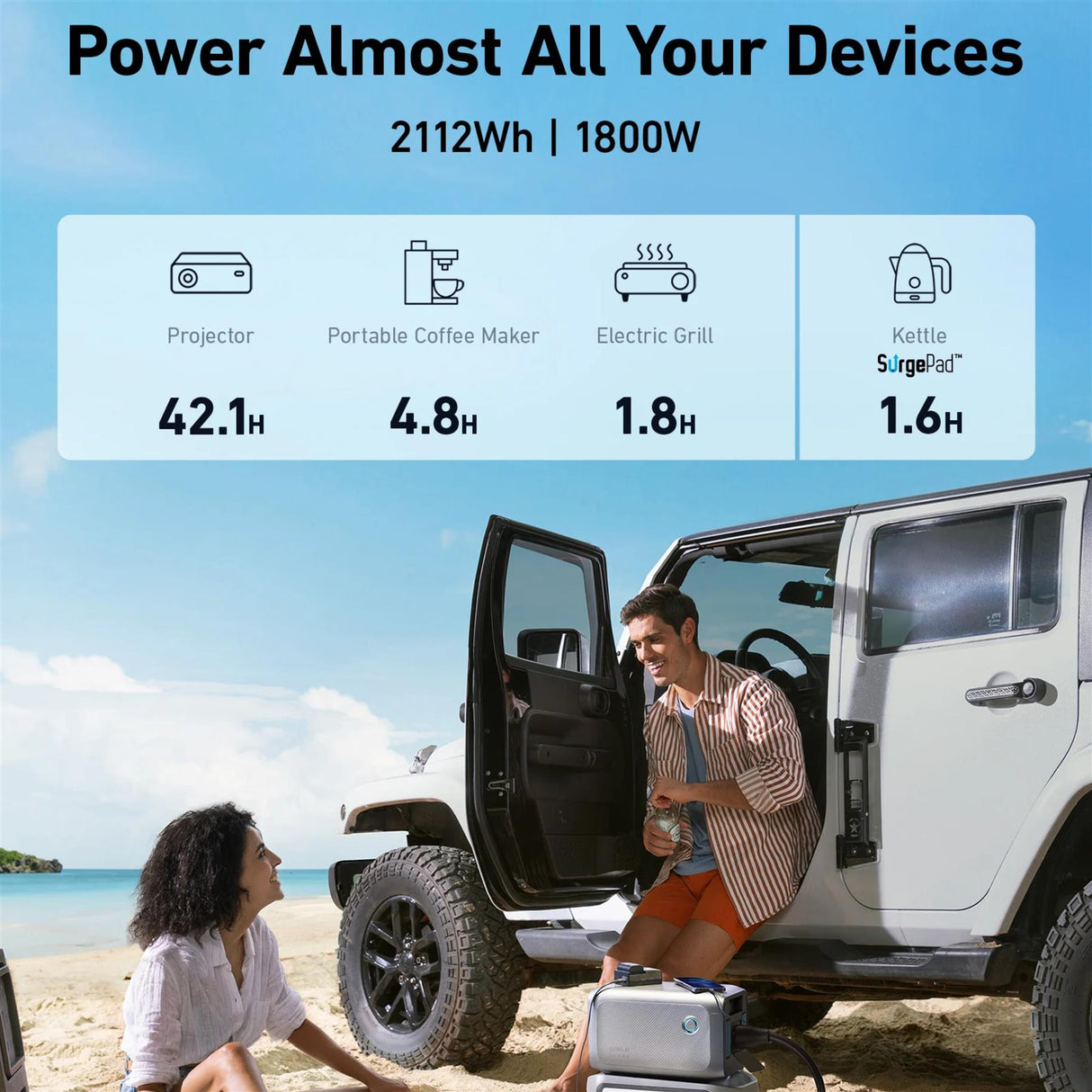 Anker SOLIX BP1000X Expansion Battery, 1056Wh LFP, Compatible with SOLIX C1000X Portable Power Station