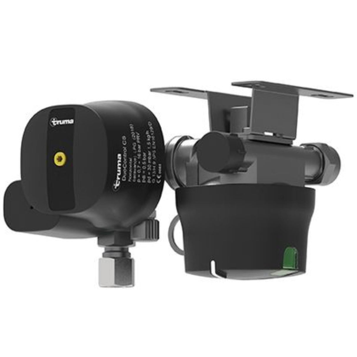 Truma Duo Control CS Horizontal Gas Pressure Regulator w/ Crash Sensor│51621-01