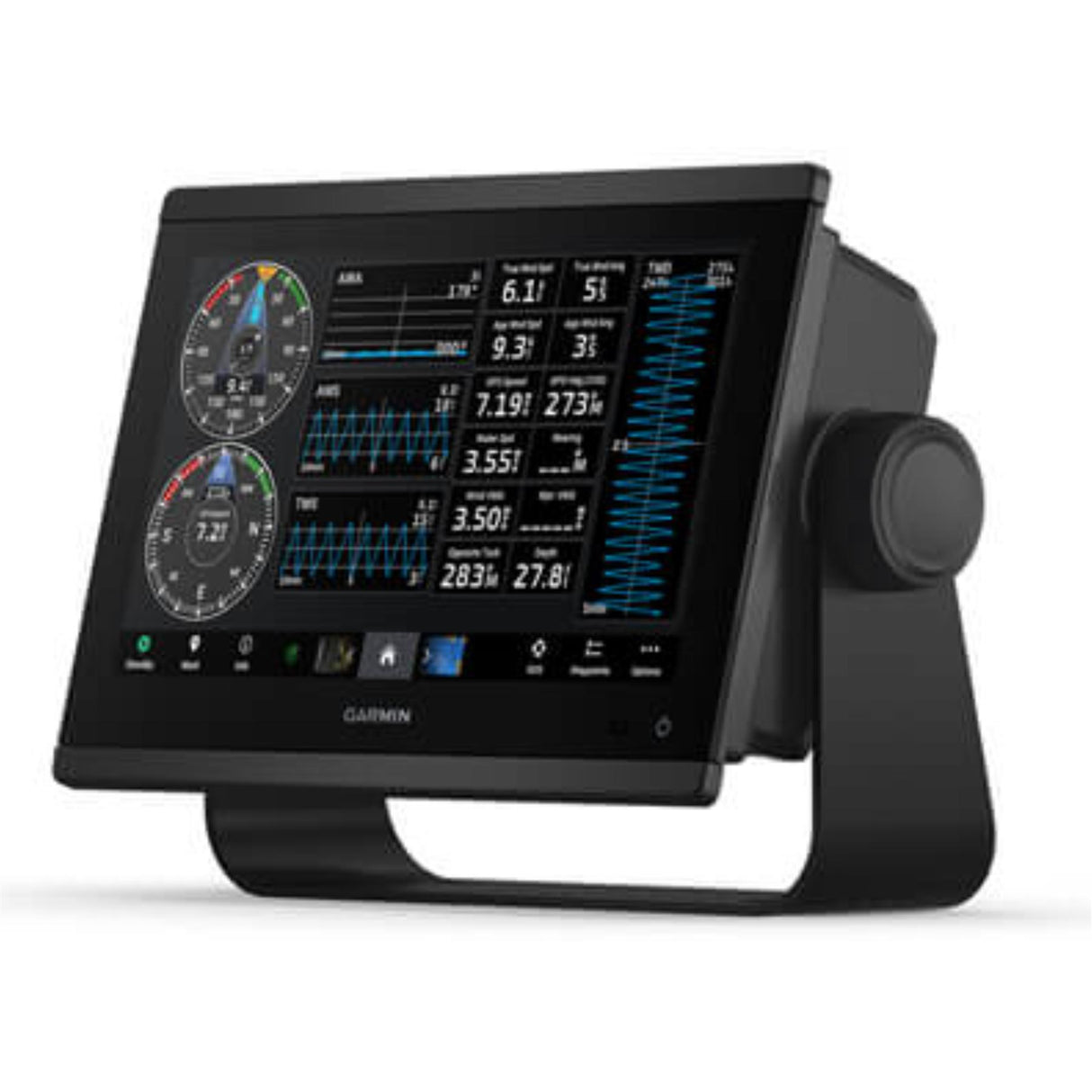 Garmin GPSMAP 923xsv - 9 Inch Marine Chartplotter & Sonar Capabilities, Basemap