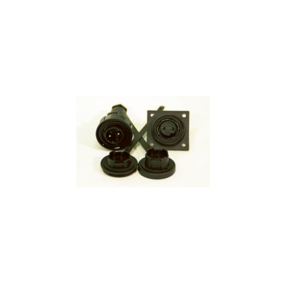 2 Pin Plug & Low-Flange Socket Kit