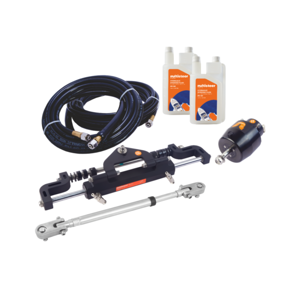 T6 Hydraulic Steering Kit for Twin Engines up to 400 HP
