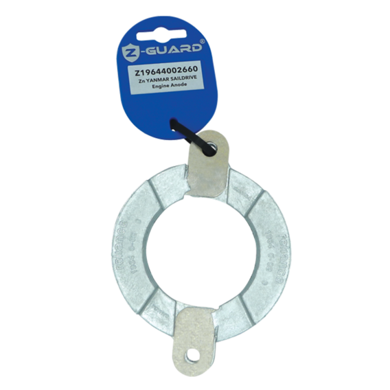 Zinc Engine Anode Yanmar Sail Drive With Adaptor Ring