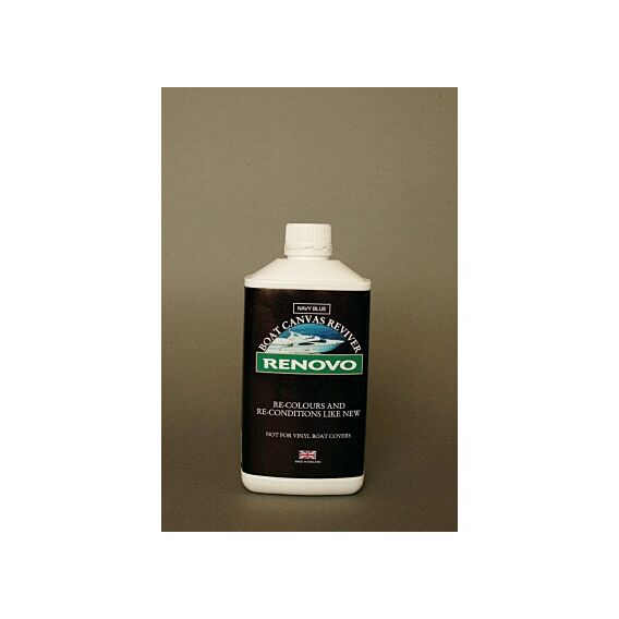 Renovo Boat Canvas Reviver Navy Blue 0.5ltr (1128)