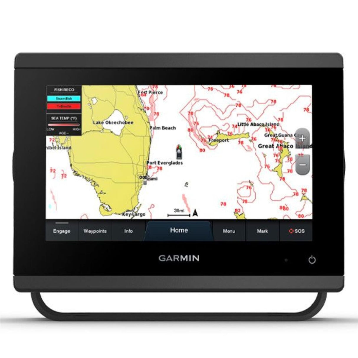 Garmin GPSMAP 723 - 7 Inch Marine ChartPlotter Only, Worldwide Basemap