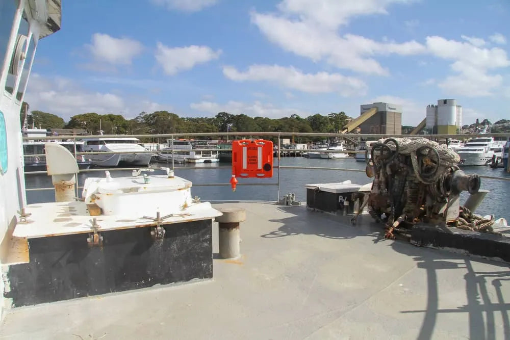 Life Cell Trawlerman Emergency Pod Grab Case Flotation Device for up to 6 People - Orange - PROTEUS MARINE STORE