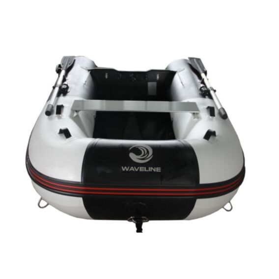 2.3m Waveline white/black airdeck floor