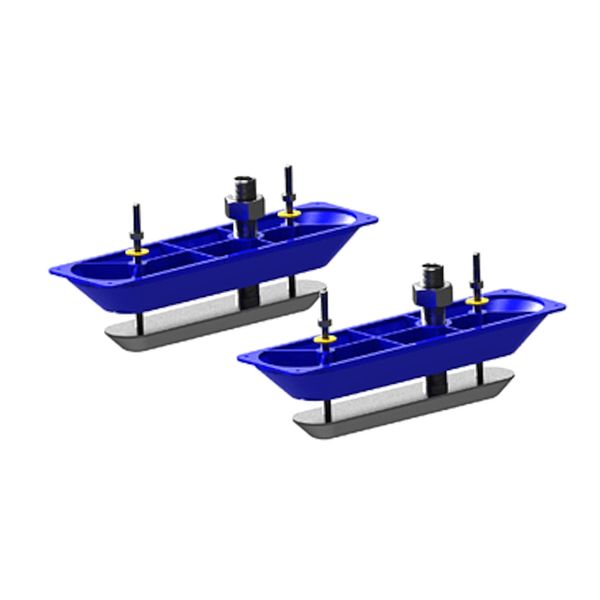 Navico StructureScan Stainless Sonar Dual Through-Hull Transducer - PROTEUS MARINE STORE