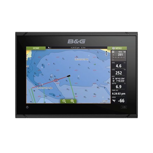 B&G Vulcan 9" Chartplotter with Global Basemap - PROTEUS MARINE STORE